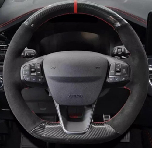 Suede carbon fibre steering - &,