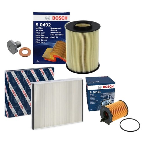 Bosch air oil cabin filters - bosch,