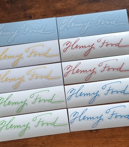 Henry ford signature - 2x,