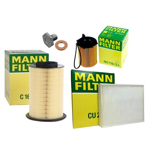 Mann air oil cabin filters - cabin,
