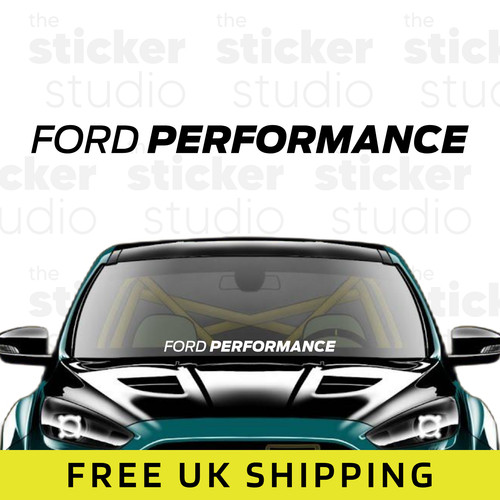 Ford performance sticker - performance,